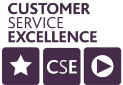 Customer Service Excellence Achievement logo