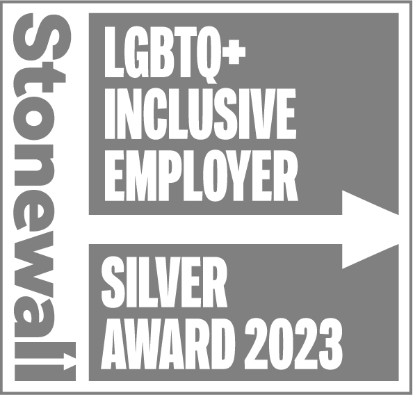 Stonewall LGBTQ+ Inclusive Employer Silver Aware 2023