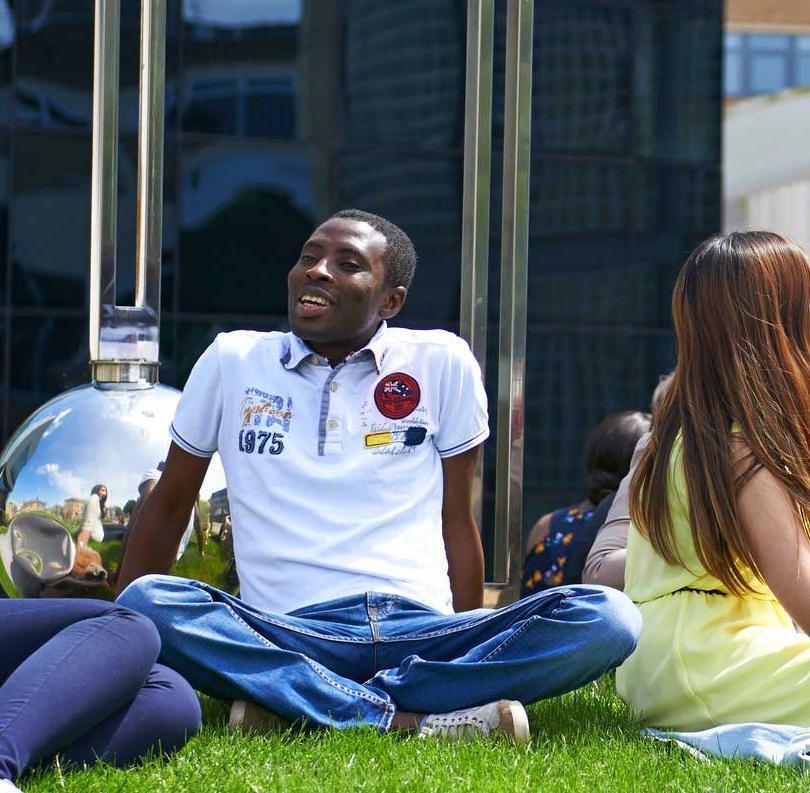 Image: Students Sitting Sq